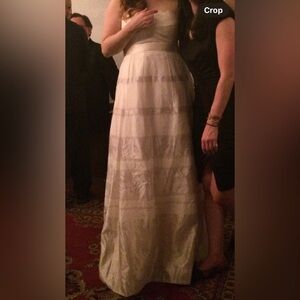 J.Crew vintage silk organza wedding gown